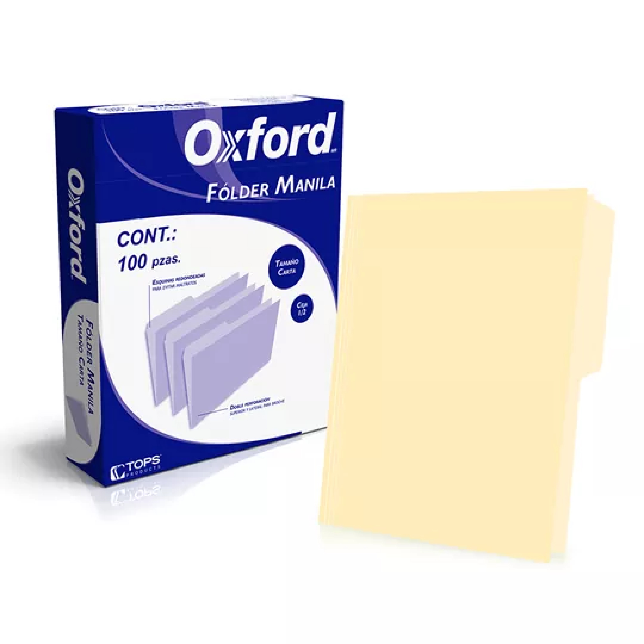 Folder Manila Tamaño Carta OXFORD CJA/100